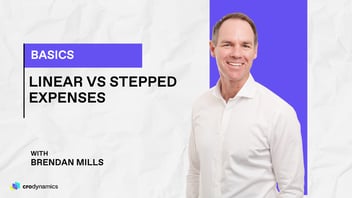 Linear vs Stepped Expenses Explained